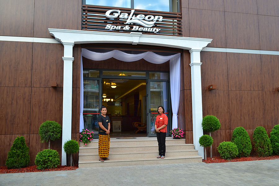 Spa centre treatment and wellness space